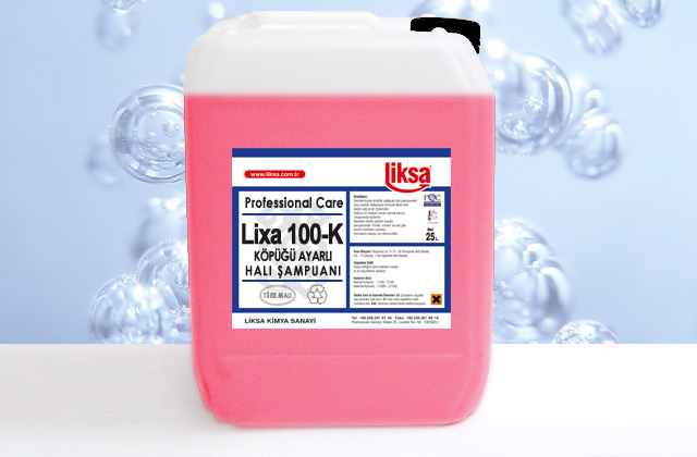 Lixa-100-K Köpüğü Ayarlı Halı Şampuanı