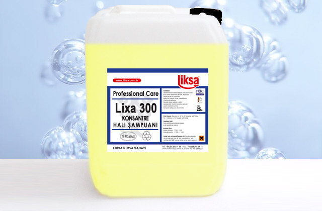 Lixa-300 Konsantre Halı Yıkama Şampuanı