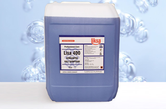 Lixa-400 Süper Konsantre Halı Yıkama Şampuanı