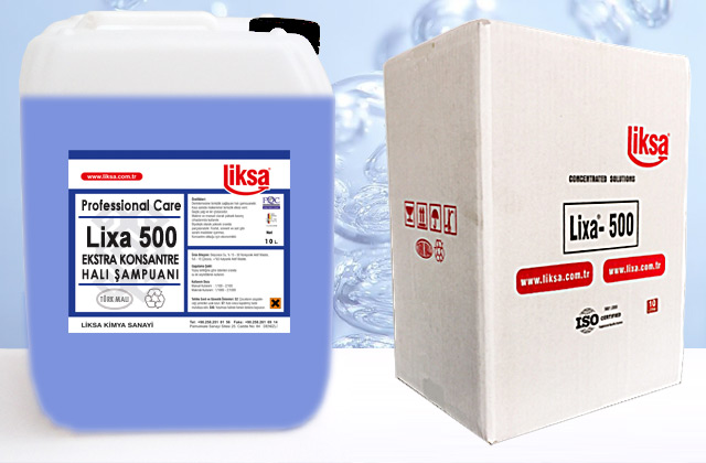 Lixa-500 Ekstra Konsantre Halı Yıkama Şampuanı